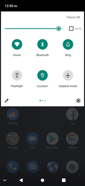 Turn off Wi-Fi and Bluetooth