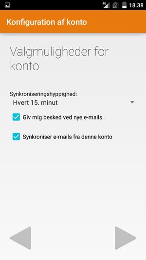 Vælg Næste