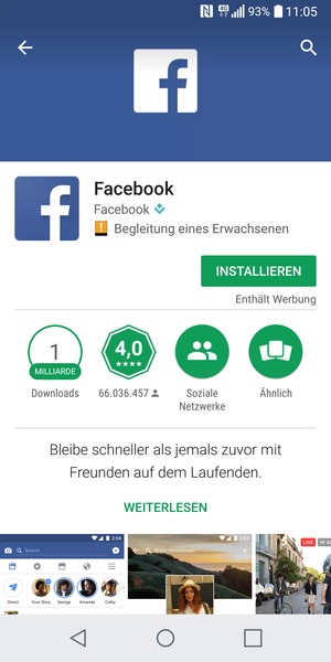 Wählen Sie INSTALLIEREN