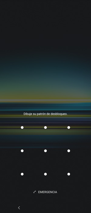 El teléfono ha sido asegurado con un bloqueo de pantalla