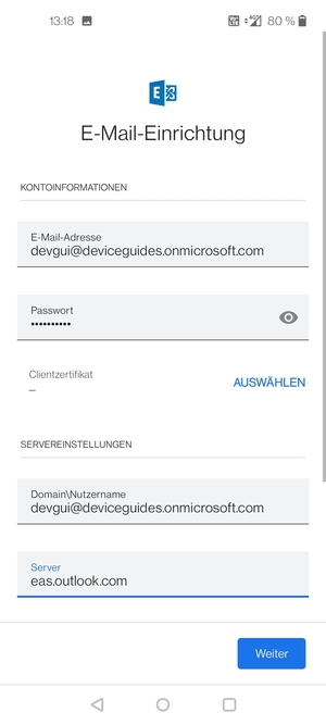 Geben Sie Ihre Passwort ein
