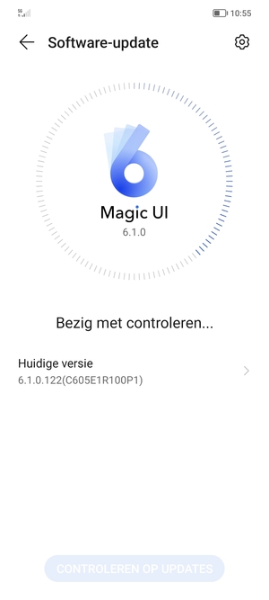 Wacht tot de zoekopdracht beëindigd is