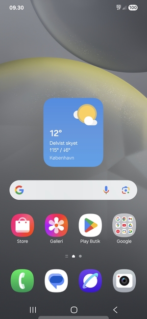 Vælg Google