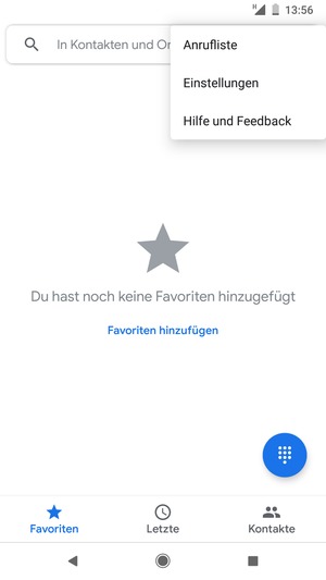 Wählen Sie Einstellungen