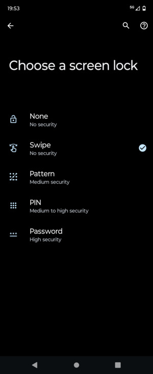 Select Pattern