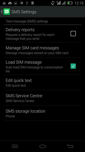 Select SMS Service Centre