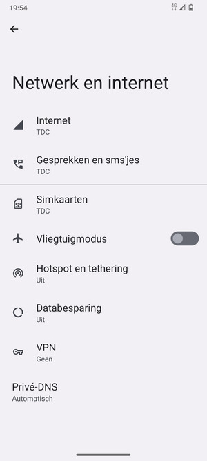Selecteer Simkaarten