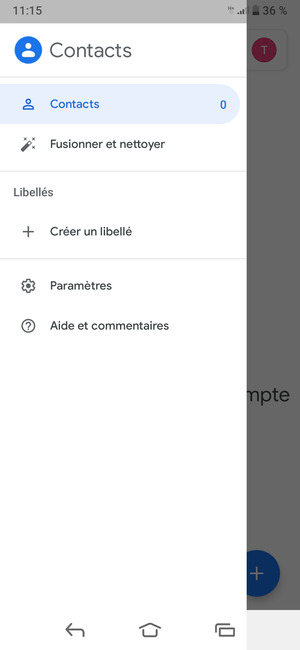 Sélectionnez Paramètres
