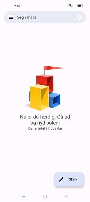 Din Hotmail er klar til brug