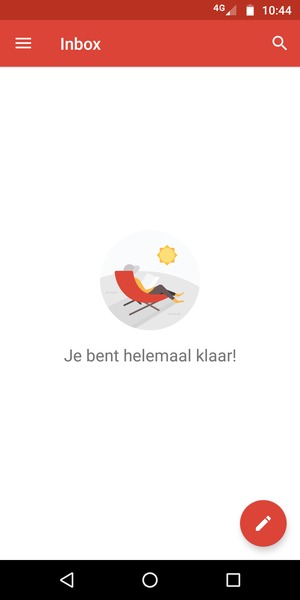 Uw account is klaar voor gebruik