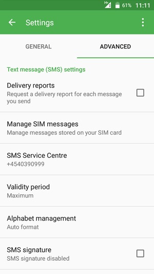 Select SMS Service Centre