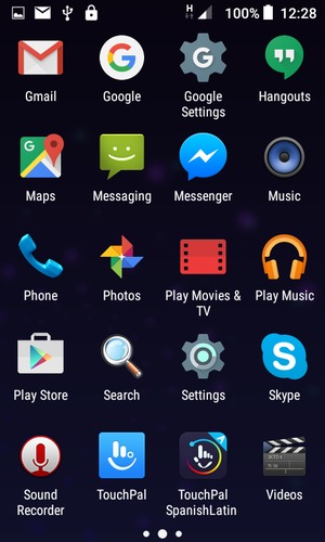 Scroll to and select Settings