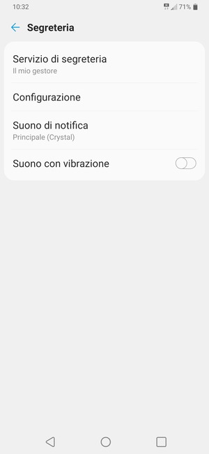 Seleziona Configurazione