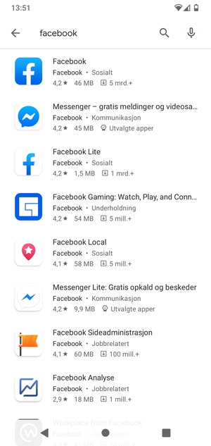 Velg app