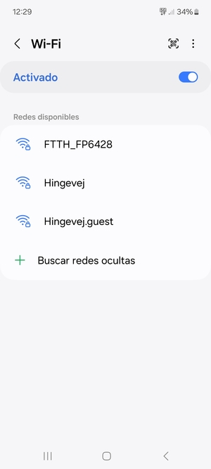 Seleccione la red inalámbrica a la que desea conectarse
