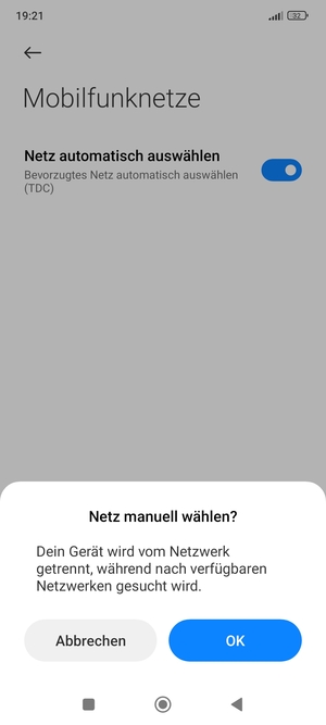 Wählen Sie Ok