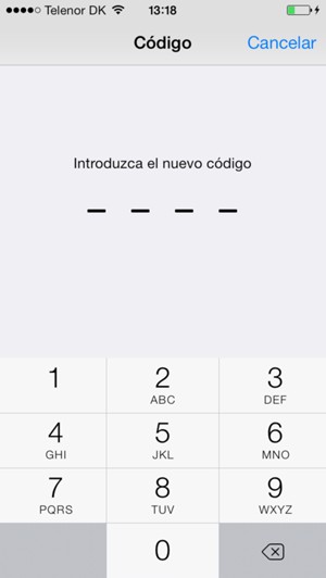 Introduzca su nueva contraseña