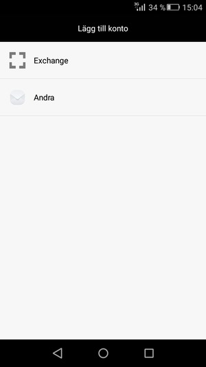 Välj Andra