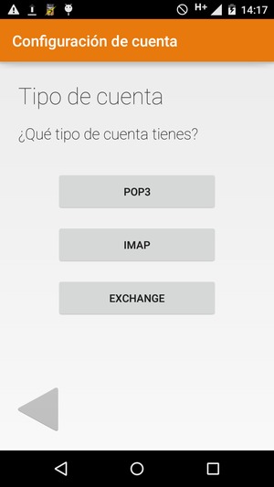 Seleccione EXCHANGE