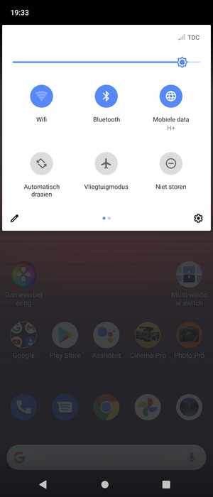 Schakel Wifi en Bluetooth uit