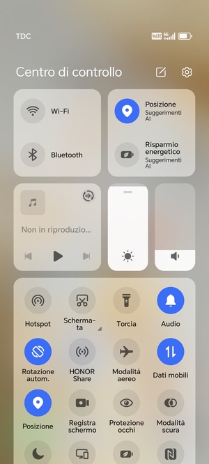 Disattiva Posizione