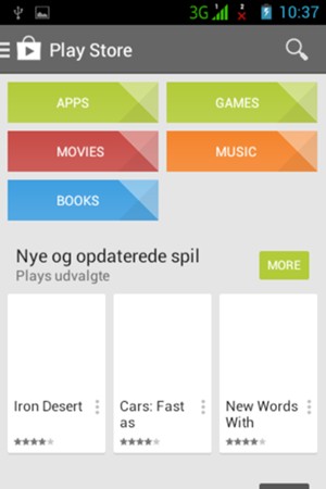 Select the Search button
