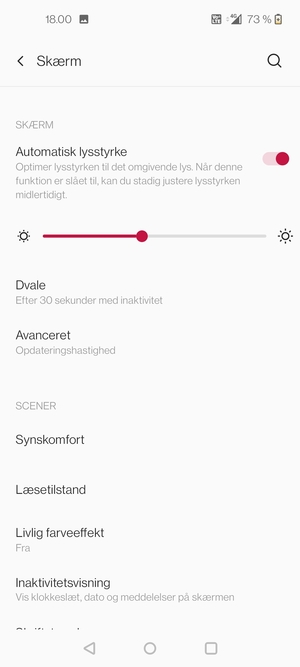 Vælg Avanceret