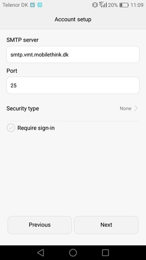 Uncheck the Require sign-in checkbox and select Next