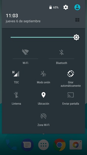Desactive Ubicación