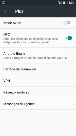 Sélectionnez Réseaux mobiles