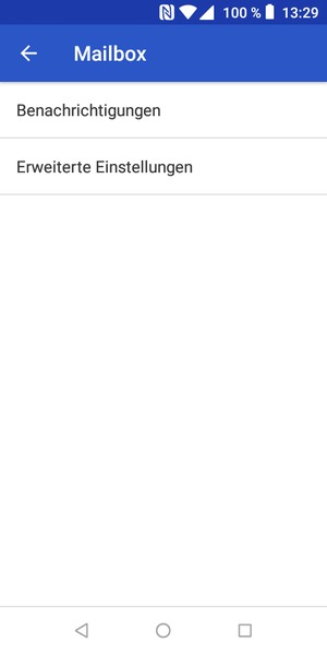 Wählen Sie Erweiterte Einstellungen