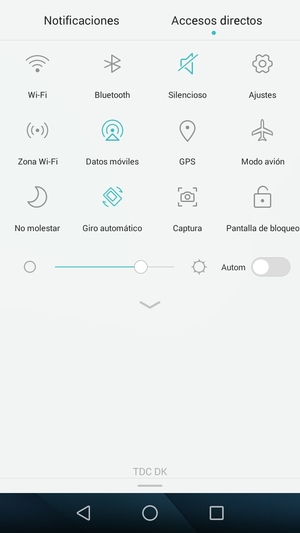 Desactive Wi-Fi y Bluetooth