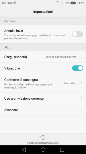 Seleziona Avanzate