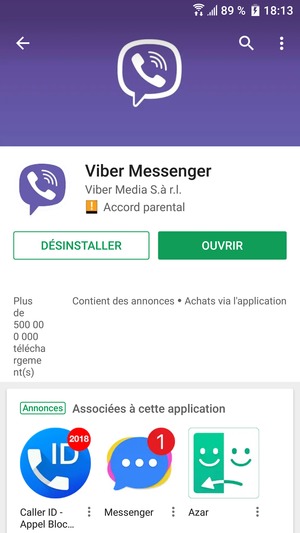 Sélectionnez OUVRIR