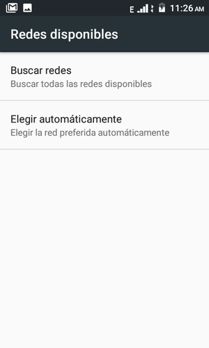 Seleccione Buscar redes