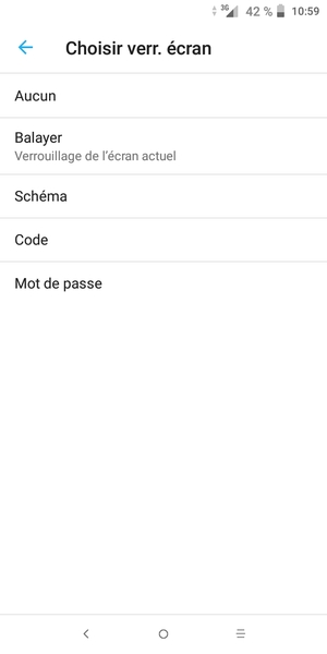 Sélectionnez Schéma
