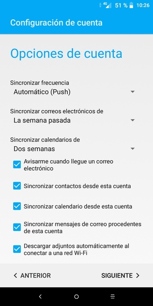 Seleccione SIGUIENTE