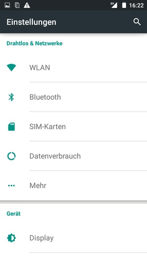 Wählen Sie WLAN