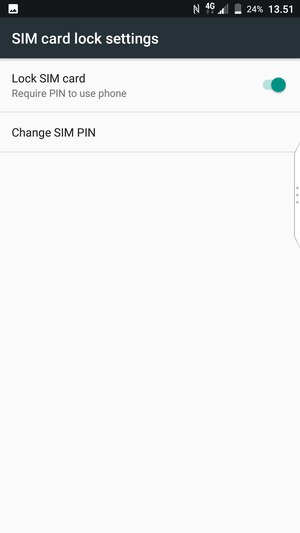 Select Change SIM PIN