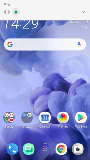 Continue to press for vibration mode, which is approved with a short vibration