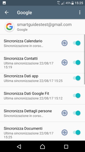 I tuoi contatti di Google verranno ora sincronizzati con il tuo Xperia