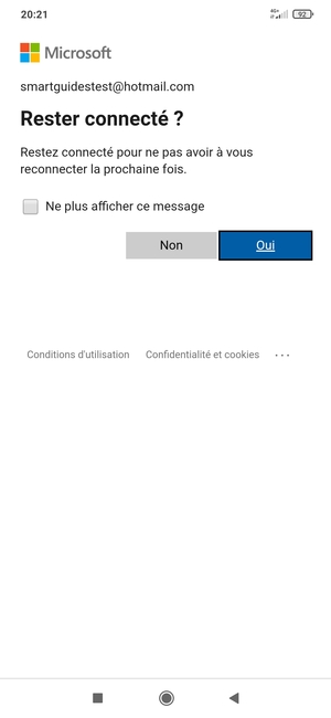 Sélectionnez votre option préférée
