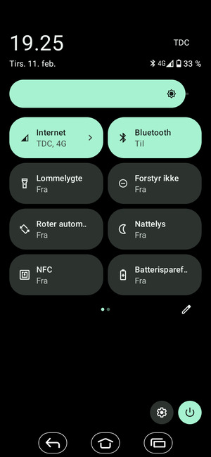 Slå Bluetooth fra
