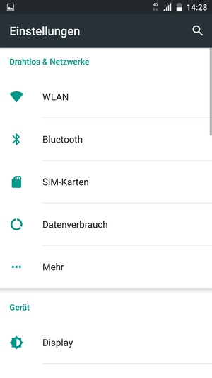 Wählen Sie Mehr