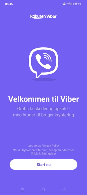 Din app er klar til brug