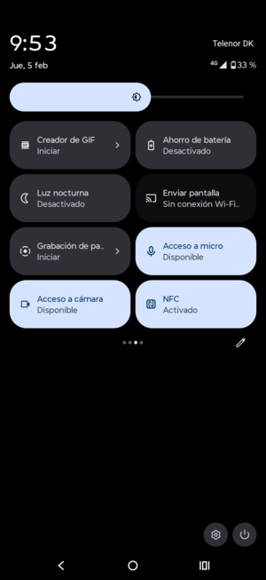 Seleccione Ahorro de batería