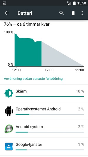 Tryck på Meny-knappen