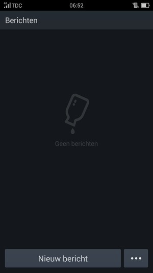 Selecteer de Menu-knop