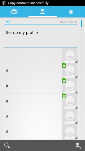 Your contacts will be saved to your Google account and saved to your phone the next time Google is synced.