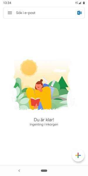 Ditt konto är redo att användas